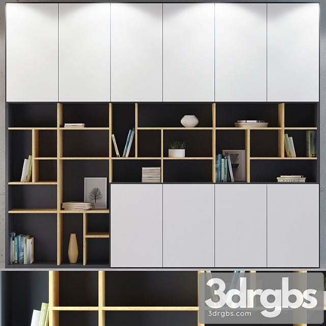 Cabinet – rack 05 3dsmax Download - thumbnail 1