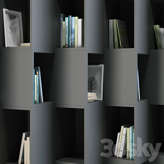 Cabinet-rack 08 3DSMax File - thumbnail 2