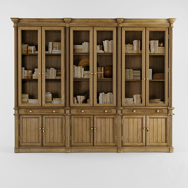 Cabinet Restoration Hardware 3DSMax File - thumbnail 1