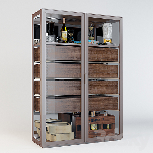 cabinet – showcase Berger 3DSMax File - thumbnail 1