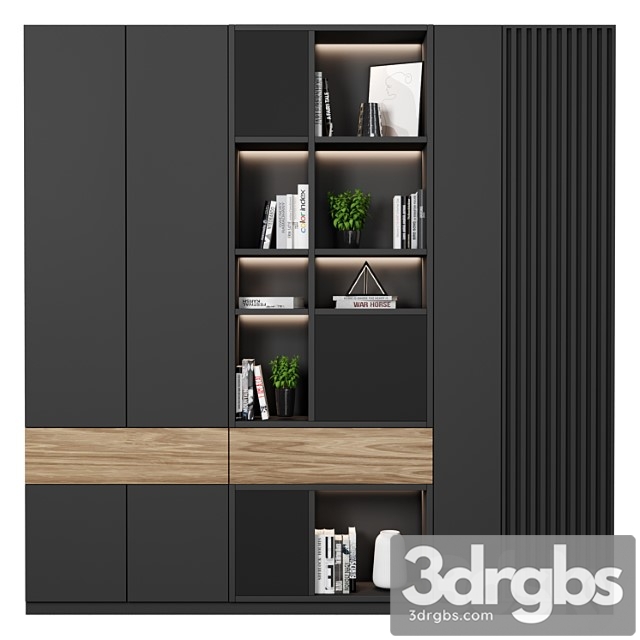 Cabinet with shelves 21 - thumbnail 1