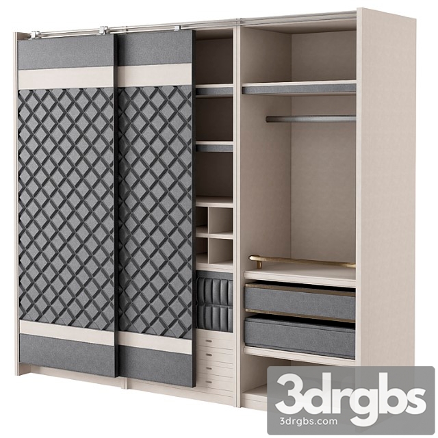 Chanel Wardrobe 3dsmax Download - thumbnail 1