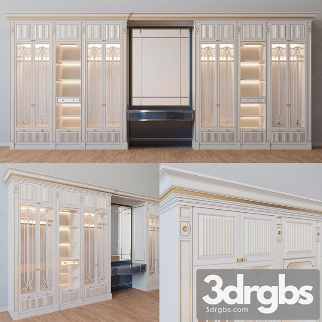 Classic Wardrobe 15 3dsmax Download - thumbnail 1