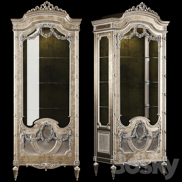 classical louis showcase 3DSMax File - thumbnail 1