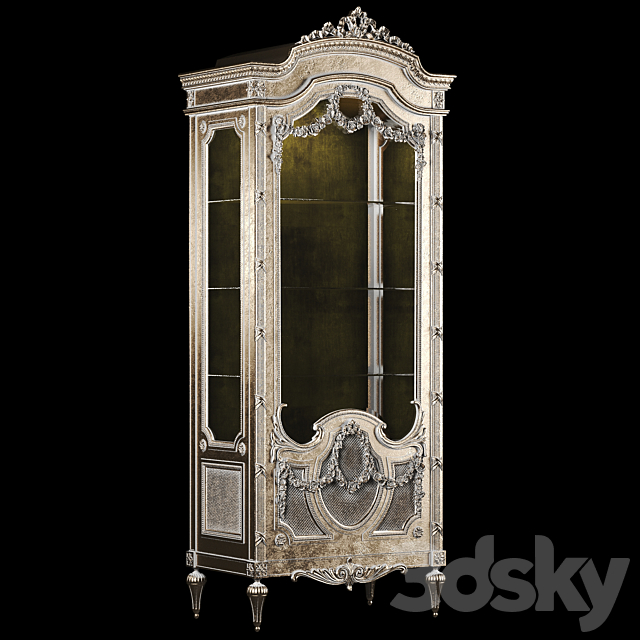 classical louis showcase 3DSMax File - thumbnail 3