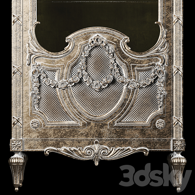 classical louis showcase 3DSMax File - thumbnail 4