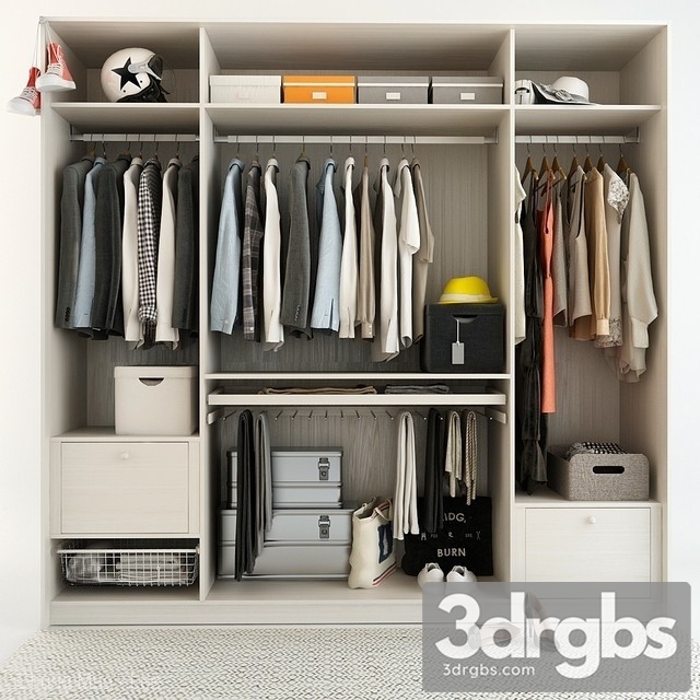 Clothes Wardrobe 07 3dsmax Download - thumbnail 1