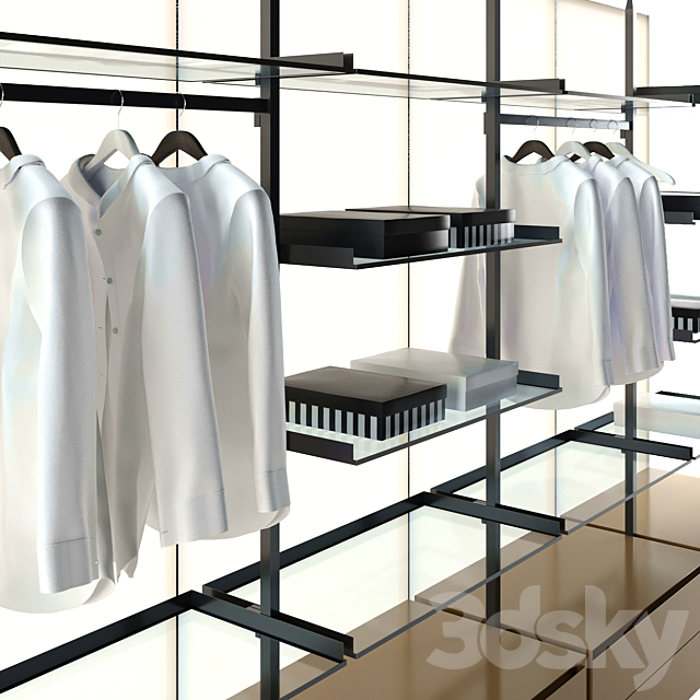 Clothing room 3ds Max - thumbnail 2