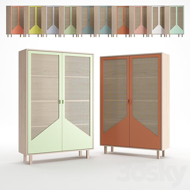 Colonel STRAW closet set 3DSMax File - thumbnail 1