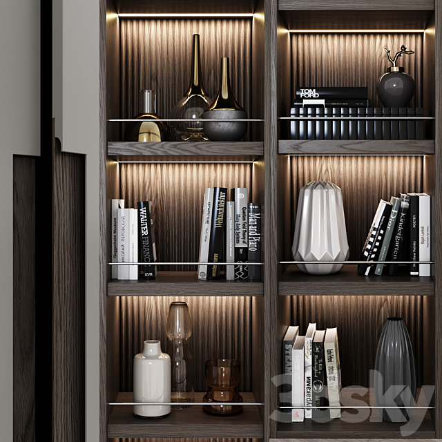 Contemporary wardrobe 10 3DSMax File - thumbnail 2