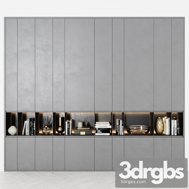 Contemporary Wardrobe 26 3dsmax Download - thumbnail 1