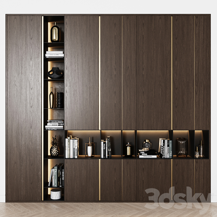 Contemporary wardrobe 27 3DS Max - thumbnail 1