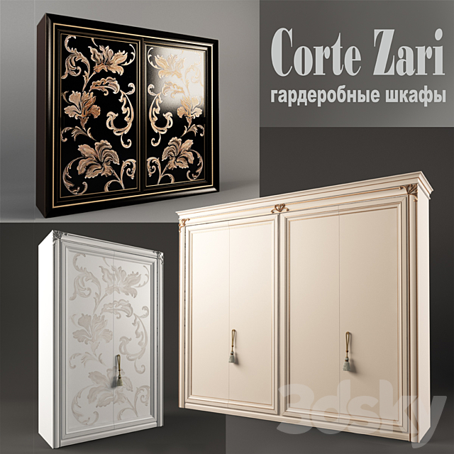 Corte Zari cabinets 3DSMax File - thumbnail 1