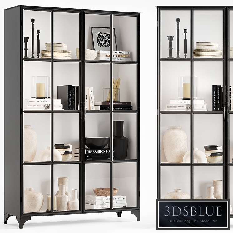 Crate & Barrel Kedzie cabinet 3DS Max - thumbnail 3