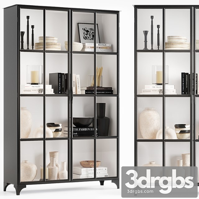 Crate Barrel Kedzie Cabinet 3dsmax Download - thumbnail 1