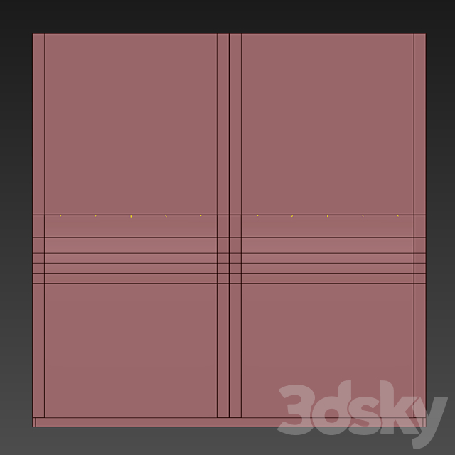 Cupboard 3ds Max - thumbnail 2