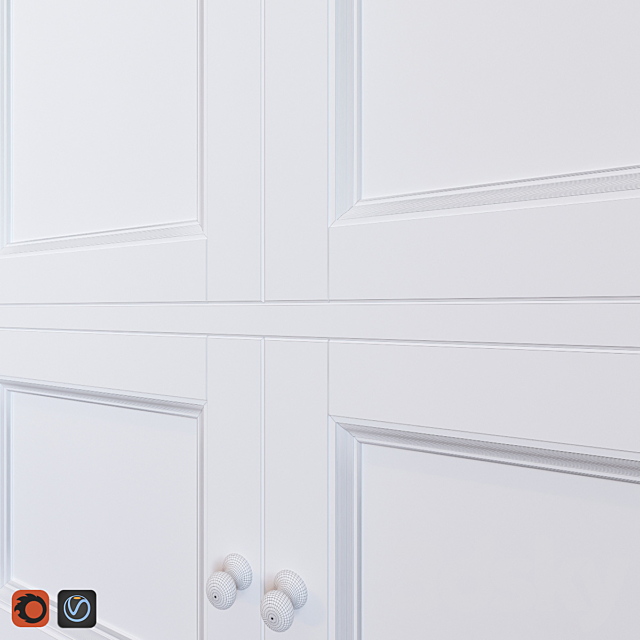 Cupboard 3DS Max Model - thumbnail 3