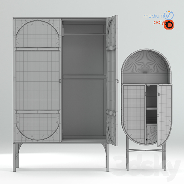 Cupboard 3DSMax File - thumbnail 4