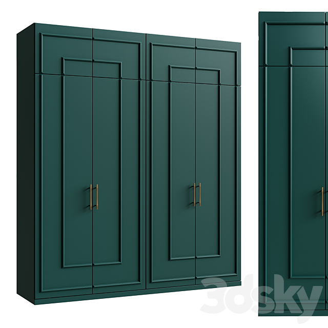 Cupboard Georgia 3ds Max - thumbnail 1