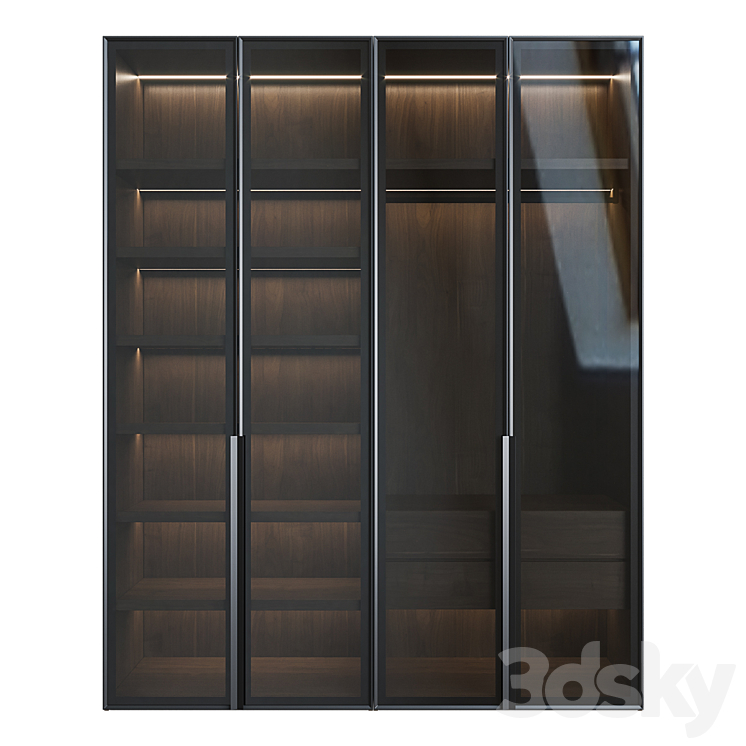 Cupboard MY 50 (Muzafarov Collections) 3DS Max Model - thumbnail 2