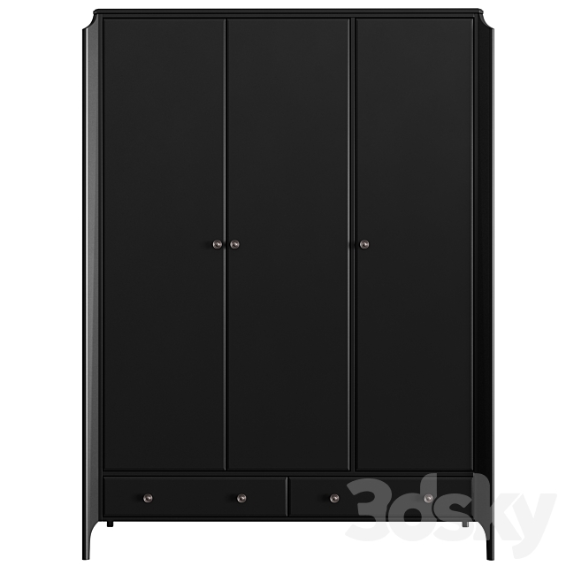 Dantone Home Wardrobe Le Visage 3DSMax File - thumbnail 3