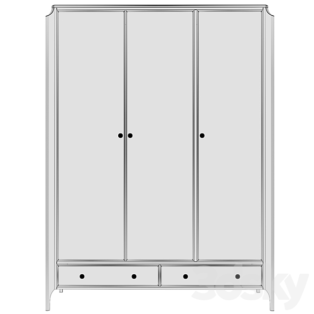 Dantone Home Wardrobe Le Visage 3DSMax File - thumbnail 5