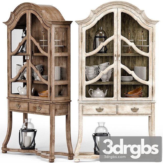 Dauphine antique cabinet 3dsmax Download - thumbnail 1