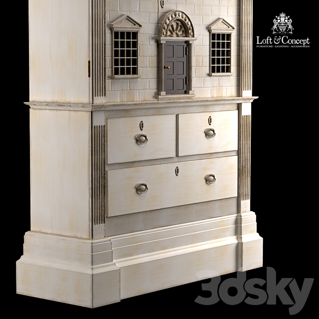 DOLLS HOUSE CABINET 3DSMax File - thumbnail 2