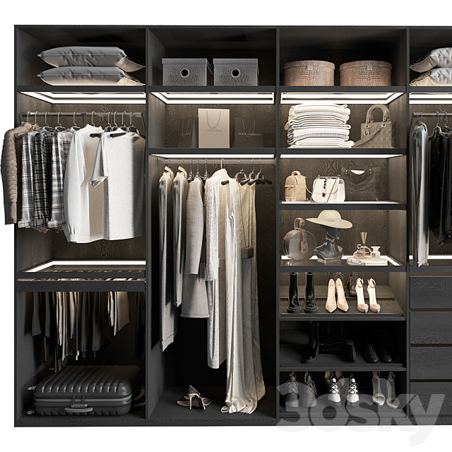 Dressing room 20 3ds Max - thumbnail 2