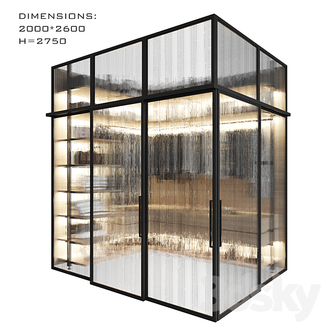 Dressing room_14 3ds Max - thumbnail 2