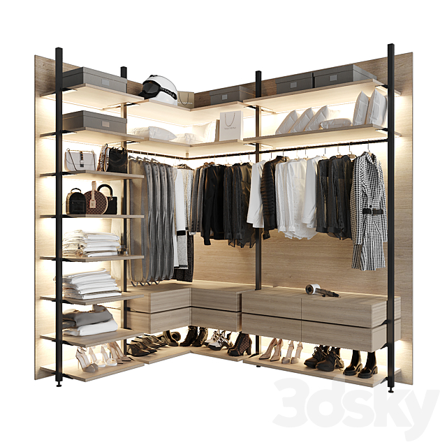 Dressing room_14 3ds Max - thumbnail 3