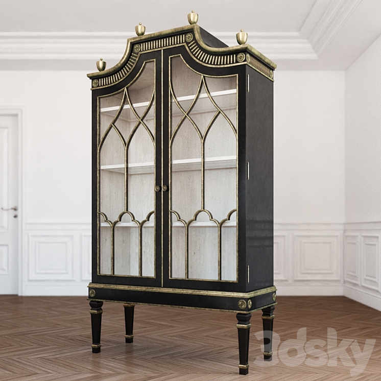 EBANISTA saville cabinet 3DS Max Model - thumbnail 1