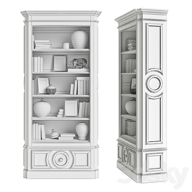 Eichholtz Cabinet Elegancia 109.884 3DSMax File - thumbnail 3