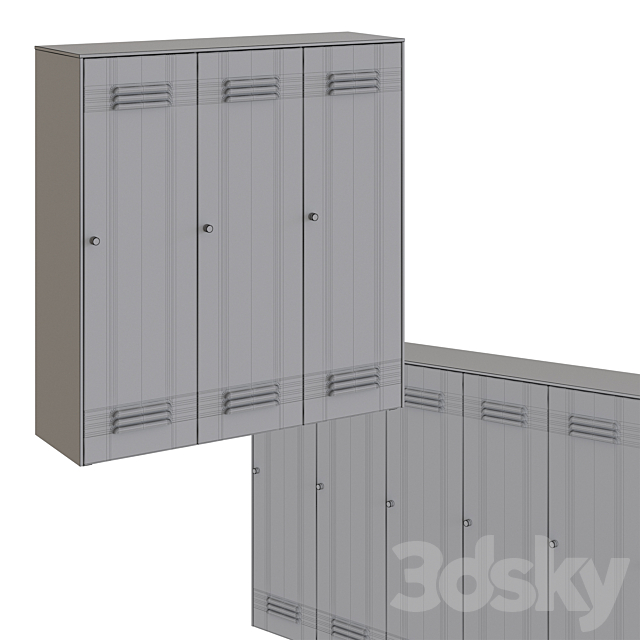 EmmeBi CITYBOX closet 3DS Max Model - thumbnail 2