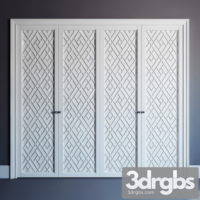 Fitted Wardrobe 3dsmax Download - thumbnail 1