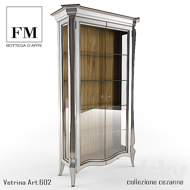 FM collezione cezanne vetrina 3DSMax File - thumbnail 1