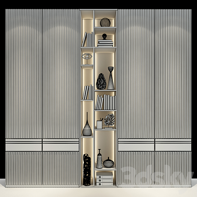 Furniture composition 145 3DSMax File - thumbnail 2