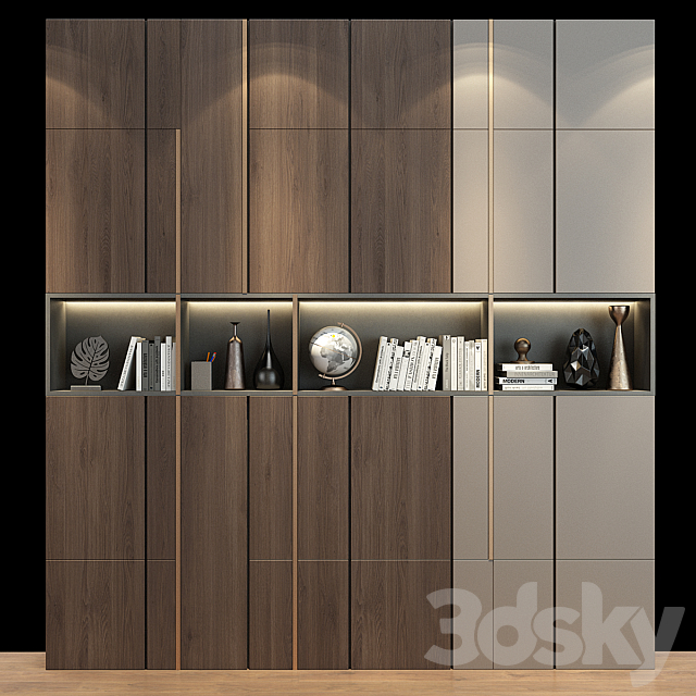 Furniture composition 165 3ds Max - thumbnail 1