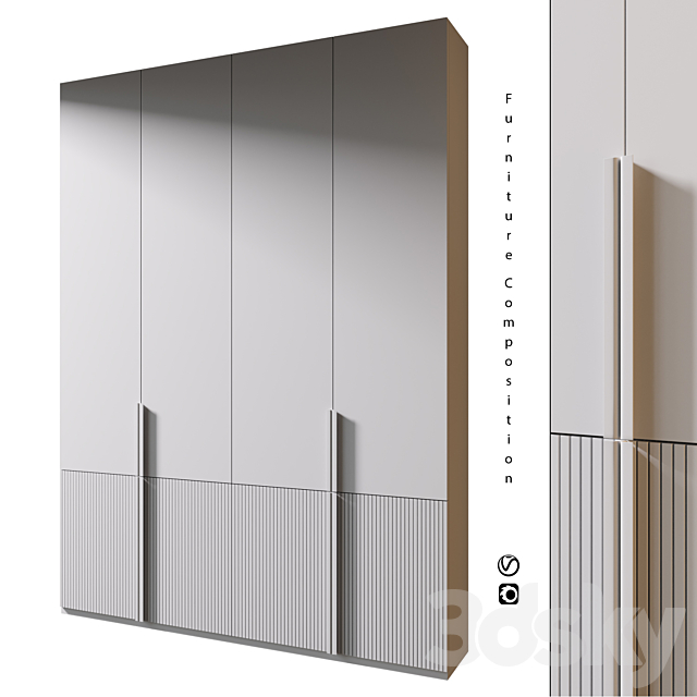 Furniture composition | 477 3DS Max Model - thumbnail 2