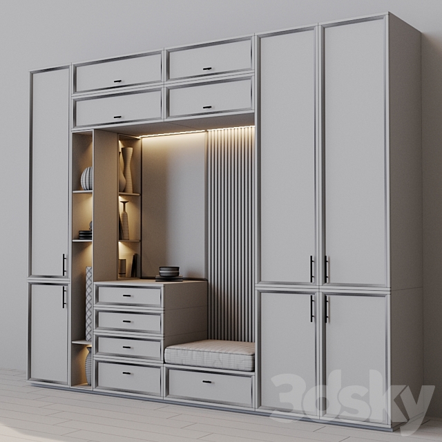 Furniture composition 5 3DSMax File - thumbnail 3