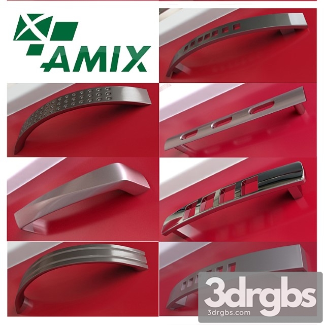 Furniture Handles Amix Modern Vol 3 First Part 3dsmax Download - thumbnail 1