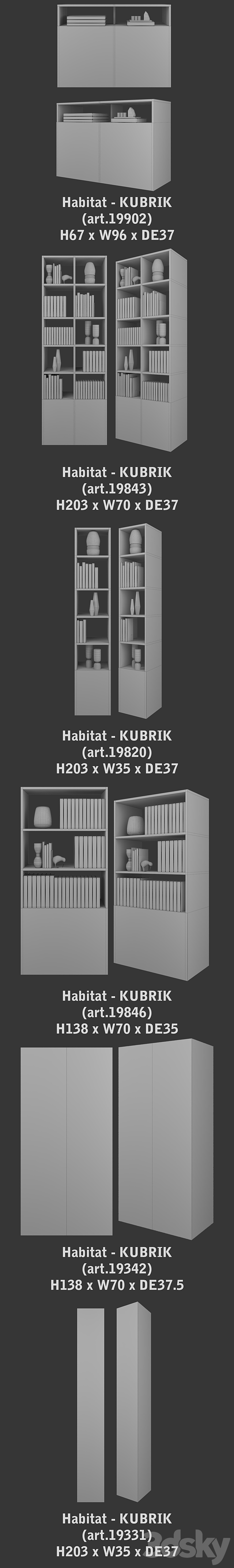 Habitat | set 4 3DSMax File - thumbnail 3