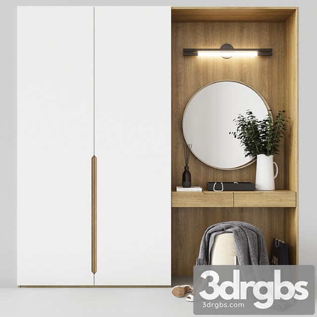 Hallway Furniture 1 3dsmax Download - thumbnail 1