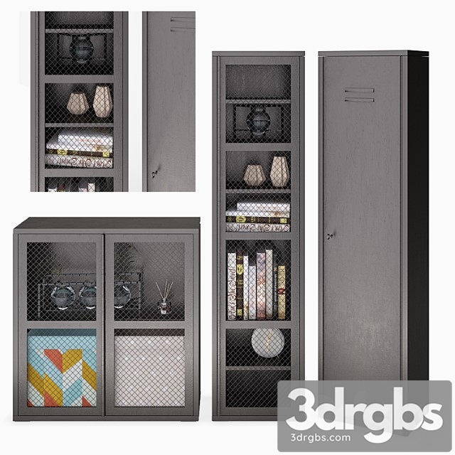 Ikea ivar ikea ivar shelving set 3dsmax Download - thumbnail 1