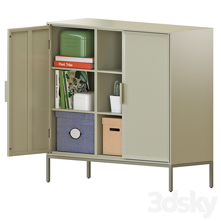 IKEA TULLSTORP Cabinet 02 3DS Max Model - thumbnail 1