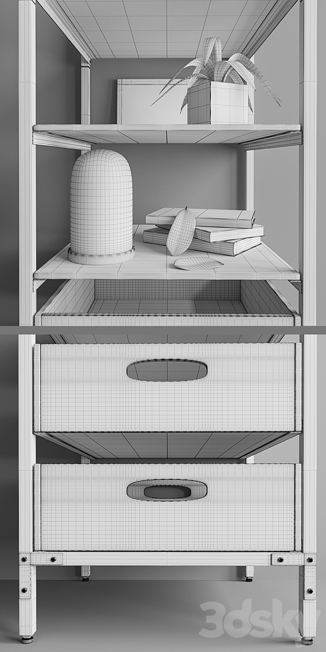 Ikea vebered set 3DSMax File - thumbnail 3