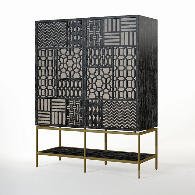 Julian Chichester Tito Cabinet 3ds Max - thumbnail 2