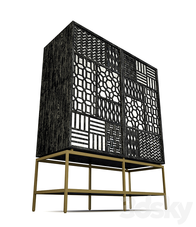 Julian Chichester Tito Cabinet 3ds Max - thumbnail 3