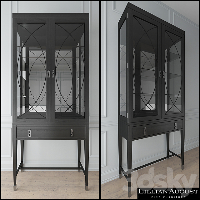 LANDON DISPLAY CABINET 3DSMax File - thumbnail 1