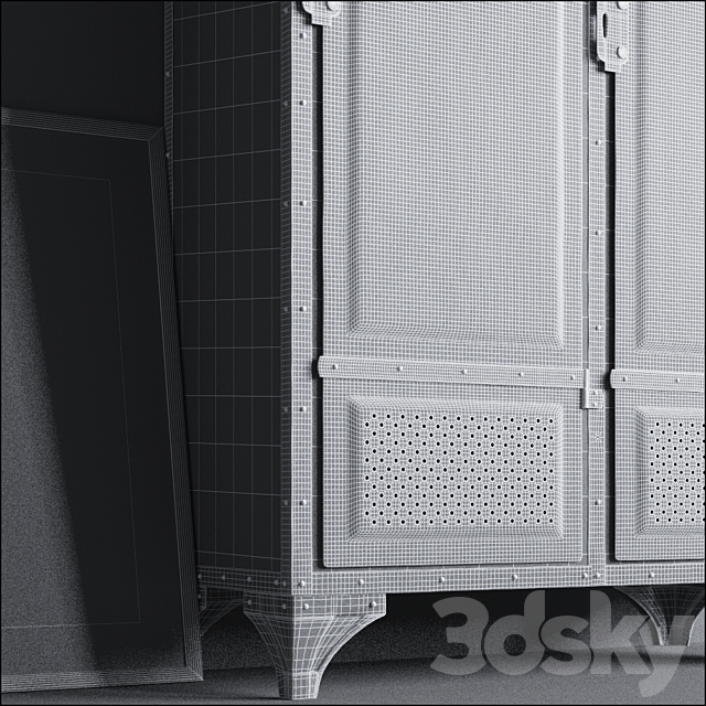 Loft cupboard 3DSMax File - thumbnail 3